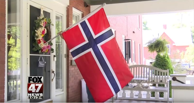 Norwegen Flagge