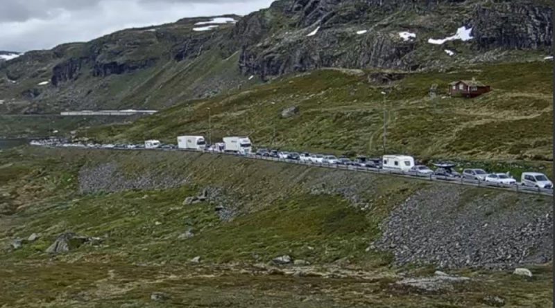 Verkehrschaos Reisen Norwegen