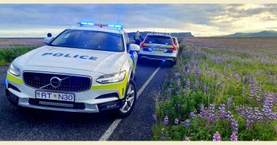 Verkehrsregeln Island Polizei Raser