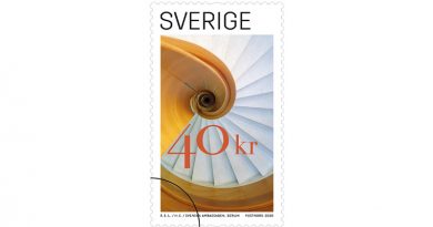 Briefmarke Schwedische Botschaft Berlin