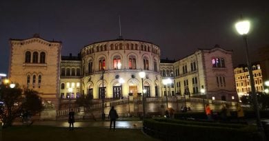 Parlamentsgebäude Norwegen Stortinget