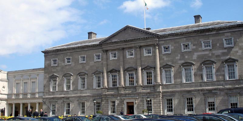 Leinster House Irisches Parlament