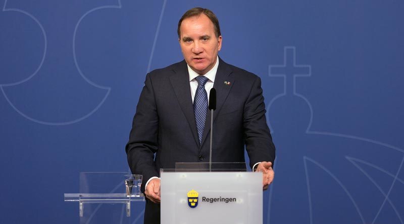 Stefan Löfven Lockdown Schweden