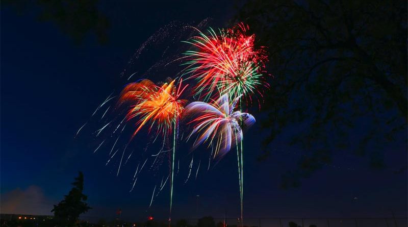 Feuerwerk Oslo Neujahr