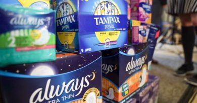 Kostenlose Tampons und Binden