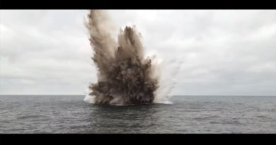 Seemine Sprengung Ostsee