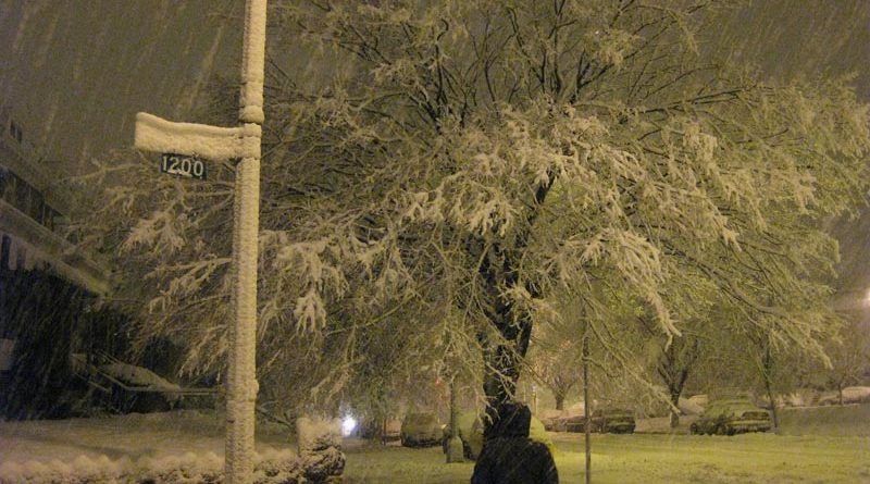 Thundersnow Edinburgh