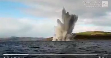 Weltkrieg Bombe schottland