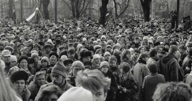 Fotoaussstellung Barrikaden Riga