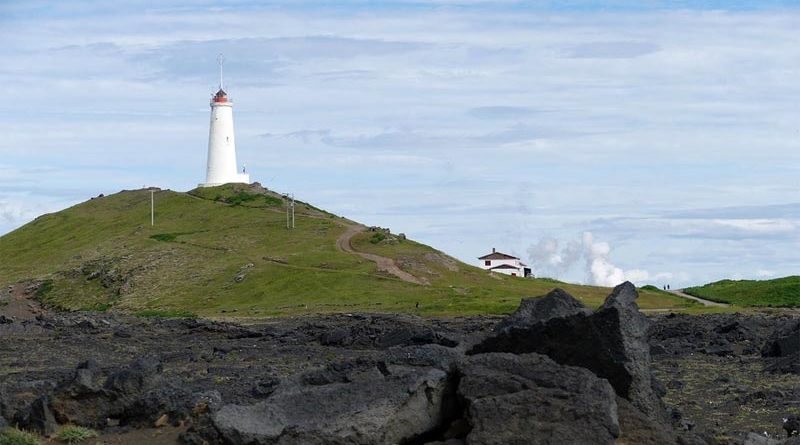 Halbinsel Reykjanes Kohlendioxid