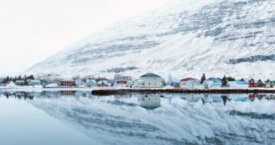 Erdrutschgefahr Seyðisfjörður