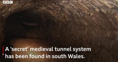 Mittelalter Tunnel Wales