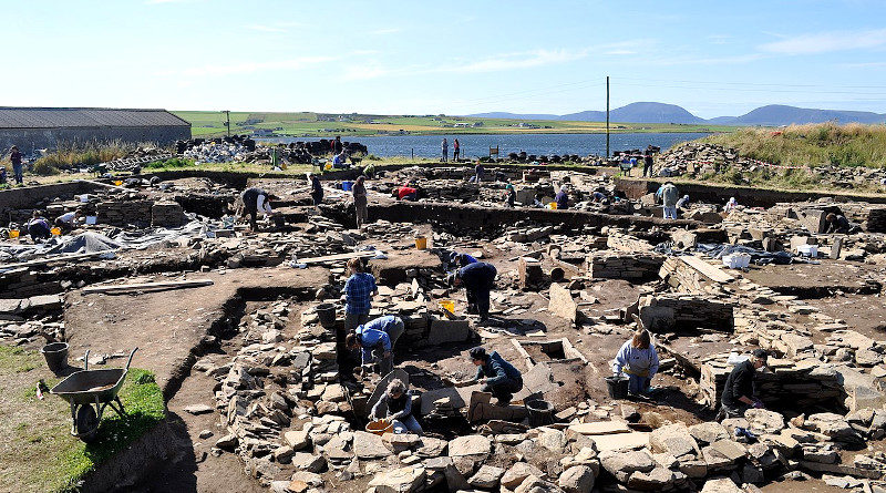 Ausgrabung Ness of Brodgar