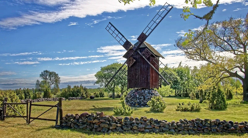 Windmuehle Insel Saaremaa