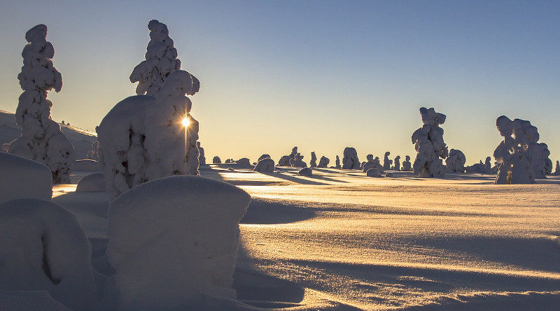 winter lappland finnland