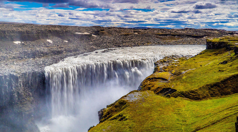 Island Dettifoss Wasserfall