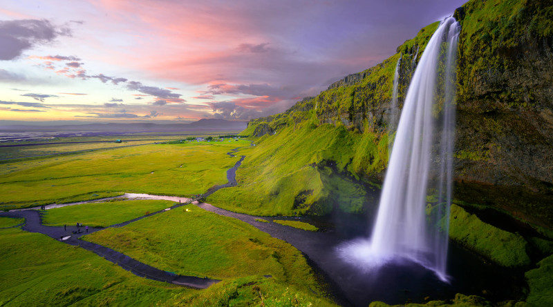 wasserfall island