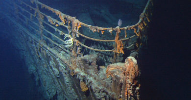 titanic wrack