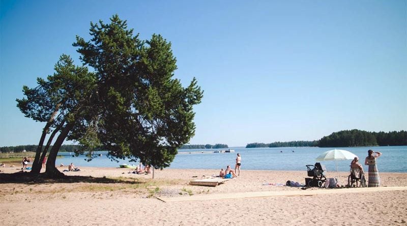 Guter Strand Schweden Ostsee