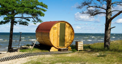 lettland sauna
