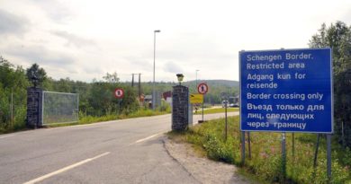 Grenze Norwegen Russland