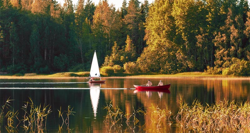 Sommer Finnland Wetter