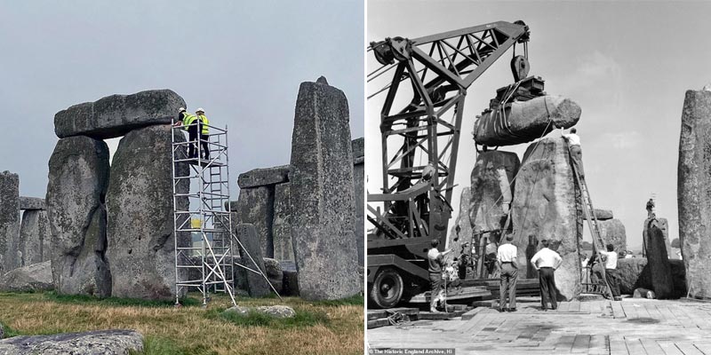 Stonehenge Renovierung