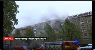 Explosion Göteborg Brand Schweden