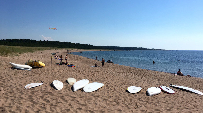 Surfen auf Hiiumaa