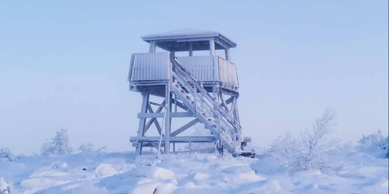 Sallatunturi nationalpark finnland