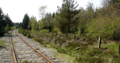 radweg daenemark bahntrasse