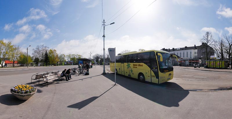 Busverbindung Estland Lettland