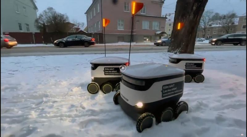 Roboter Stau Estland Tallinn