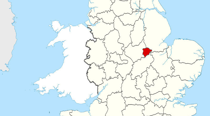Grafschaft Rutland England Landkarte
