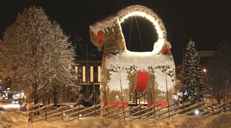 Julbock Gävle