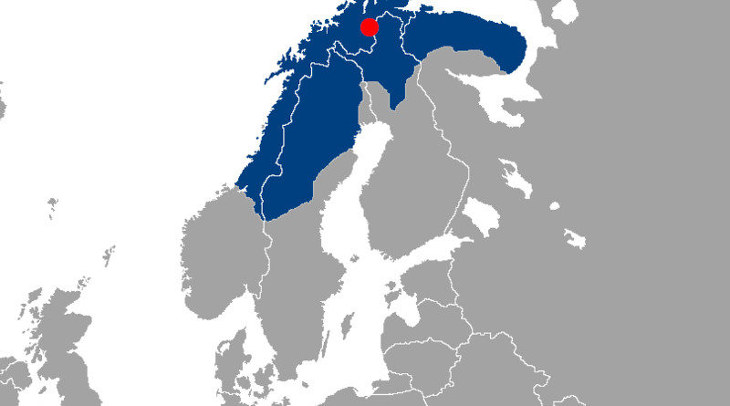 landkarte sapmi