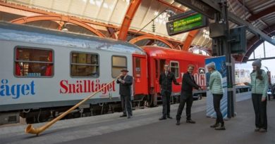 Zugverbindung Schweden Dänemark Österreich