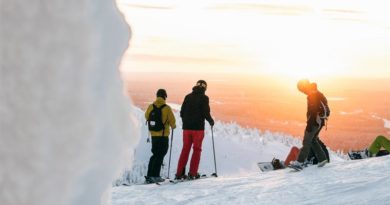 Ruka Skigebiet Finnland