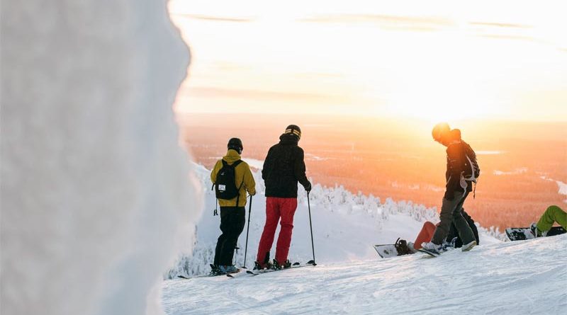 Ruka Skigebiet Finnland