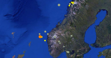 Erdbeben Norwegen Nordsee