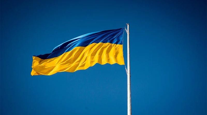 Ukrainische Flagge Ukraine