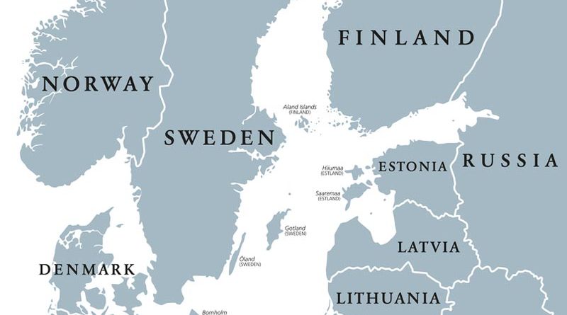 Lage Baltikum an der Ostsee