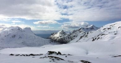 Lawine Norwegen Kvaenan
