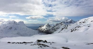 Lawine Norwegen Kvaenan