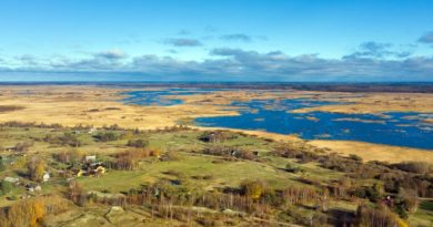 Pape Naturreservat und Dorf