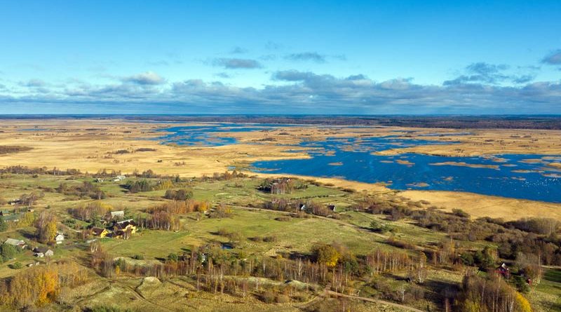 Pape Naturreservat und Dorf