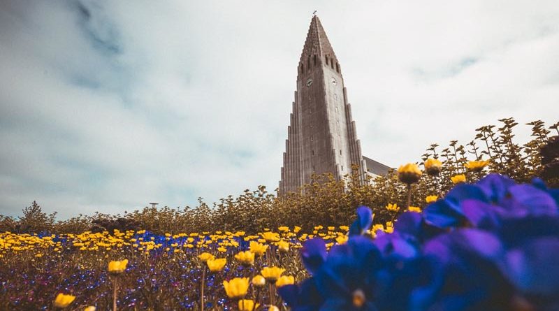 Sommeranfang isländischer Feiertag