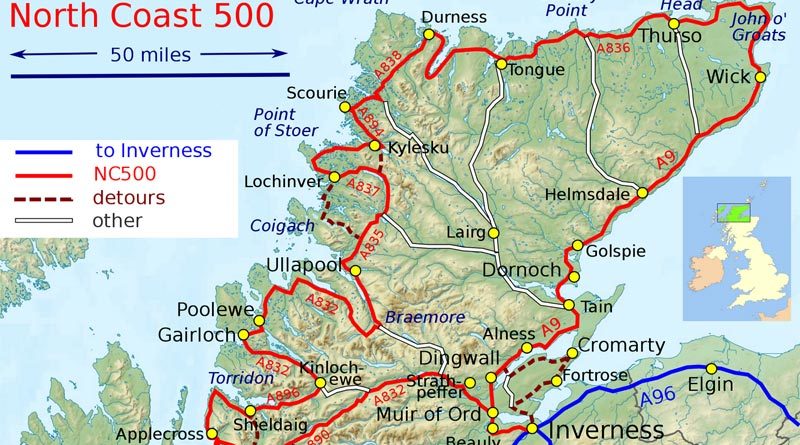 North Coast 500 Schottland