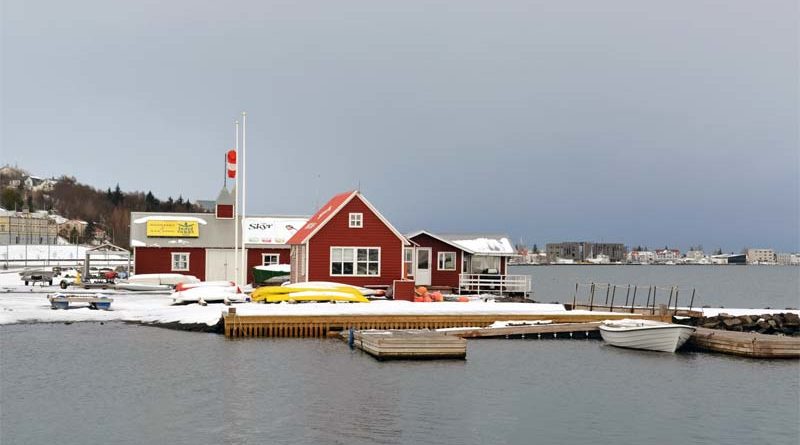 Sommeranfang Schnee Island