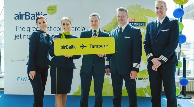 Airbaltic Tampere Flugverbindung